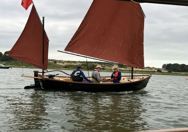 Deben Lugger traditional sailing boat available for charter in Krabi, Thailand