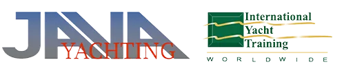 Java Yachting and International Yacht Training Worldwide logos representing IYT sailing and boating courses in Thailand.